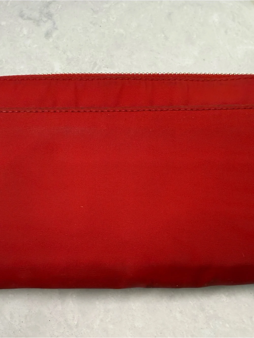 Kate Spade New York Red Nylon Zip Around Wallet